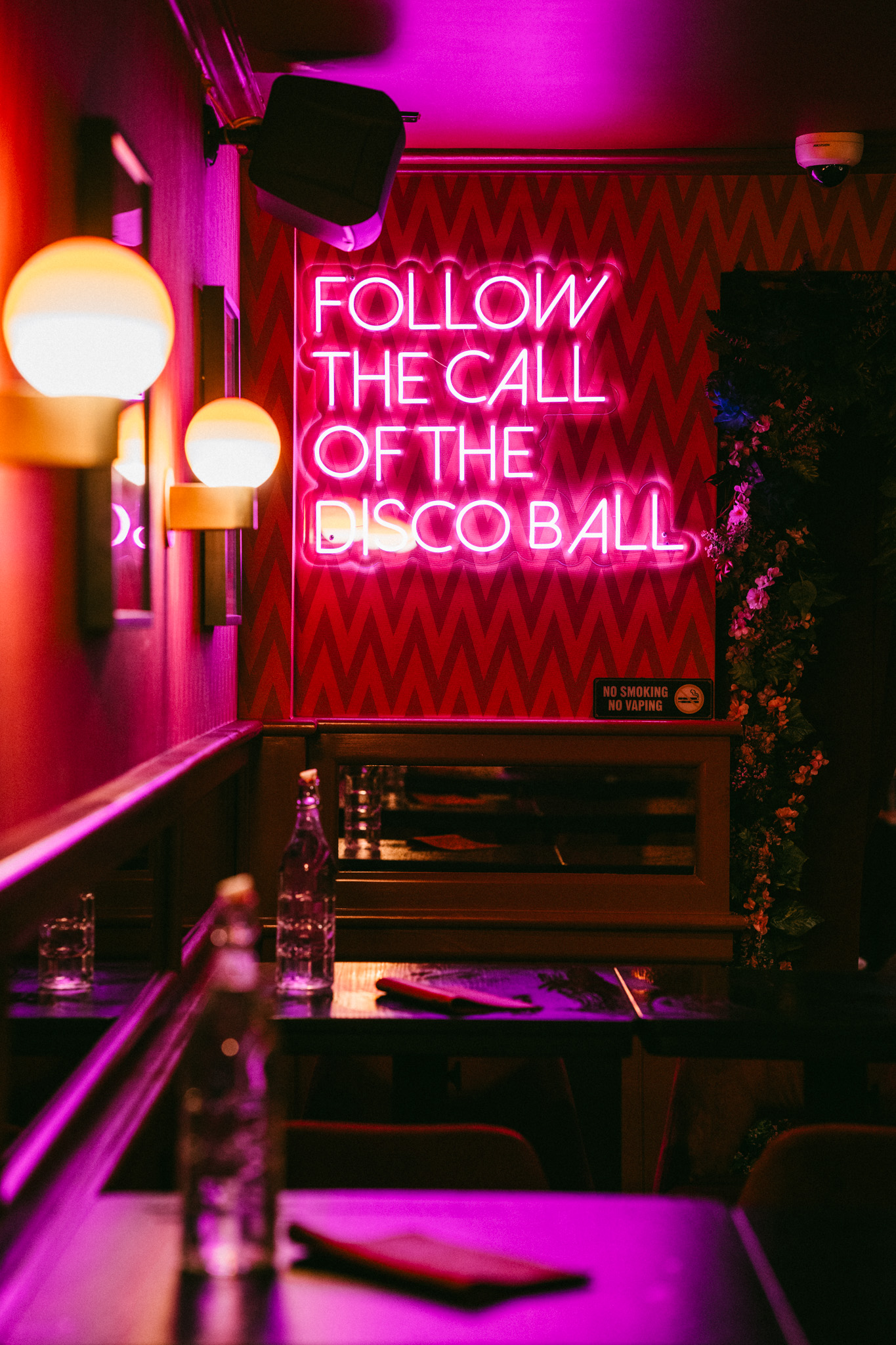 a cake with lit candles